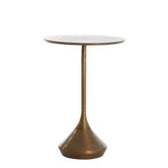 SIDE TABLE DMP METAL ANTIQUE BLACK - CAFE, SIDE TABLES